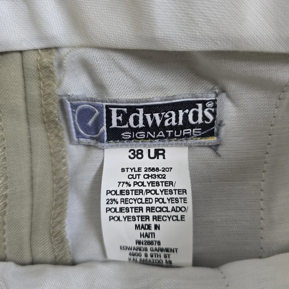 Edwards New Mens Dress Pants